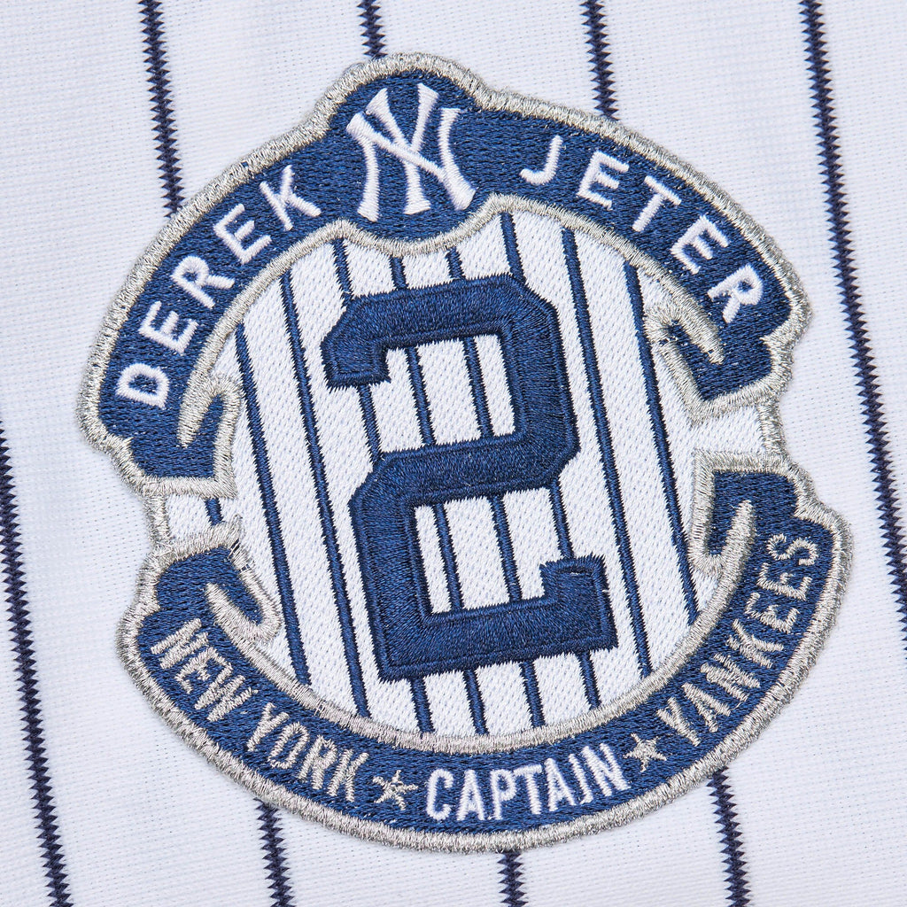 New York Yankees Derek Jeter White 2014 Cooperstown Collection Authentic Throwback Jersey product image 5, provided for