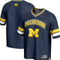 Michigan Wolverines Spirit Football Jersey - Navy product image 1, provided for visual reference and product detail review