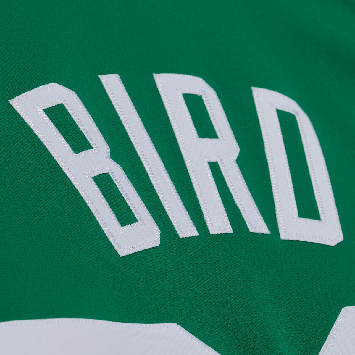 Boston Celtics Larry Bird 1985 Authentic Road Jersey - Kelly Green product image 7, provided for visual reference and