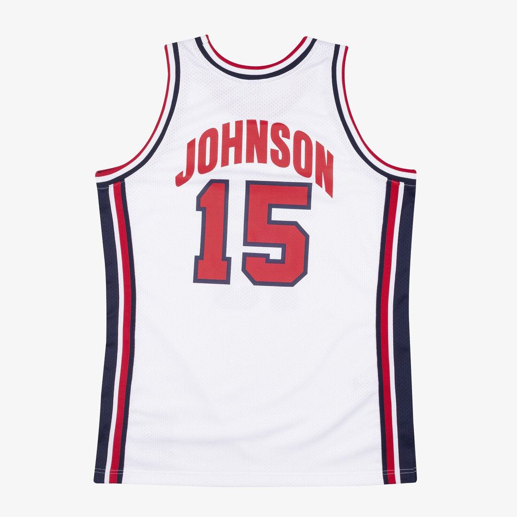 USA Basketball Authentic Jersey Magic Johnson 1992 product image 3, provided for visual reference and product detail review