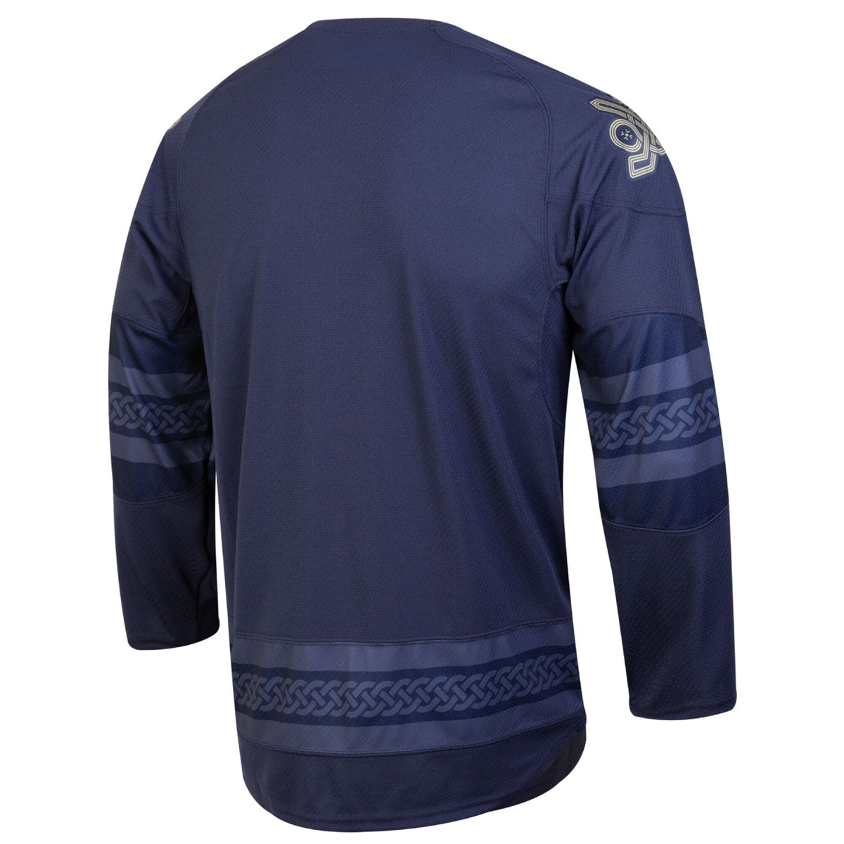 Notre Dame Fighting Irish Ireland Replica Hockey Jersey - Navy product image 4, provided for visual reference and product