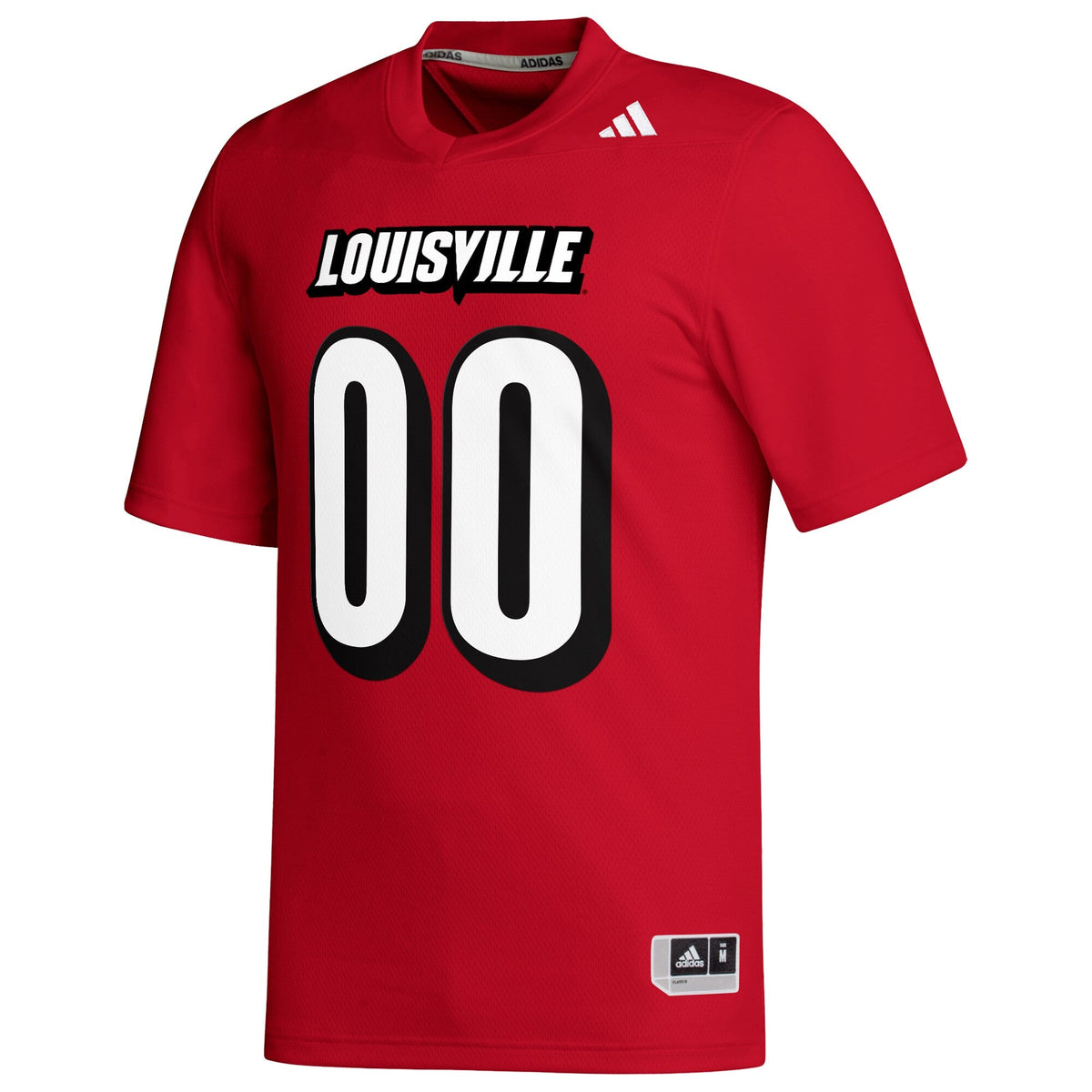 Louisville Cardinals Custom Replica Football Jersey - Red product image 3, provided for visual reference and product detail
