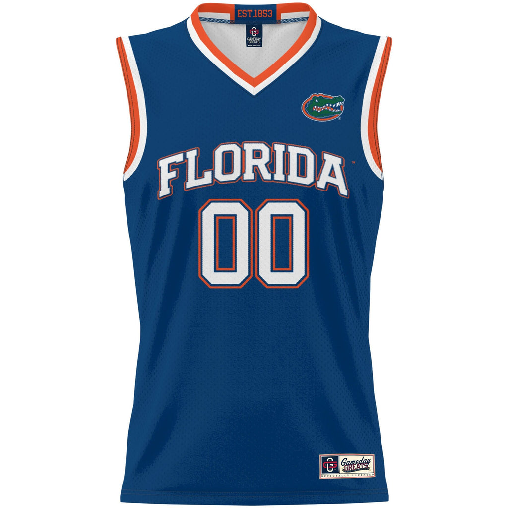Florida Gators NIL Pick-A-Player Lightweight Basketball Jersey - Royal product image 3, provided for visual reference and