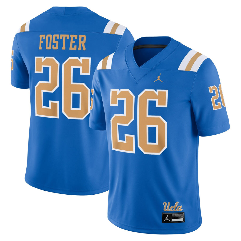 DeShaun Foster UCLA Bruins Alumni Home Game Jersey - Blue product image 2, provided for visual reference and product detail