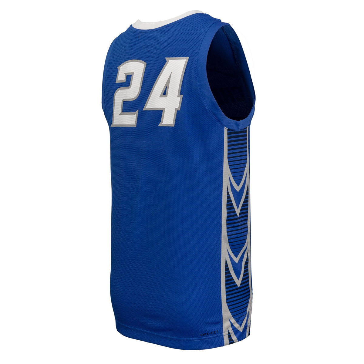 Creighton Bluejays Replica Basketball Jersey - Blue product image 4, provided for visual reference and product detail review