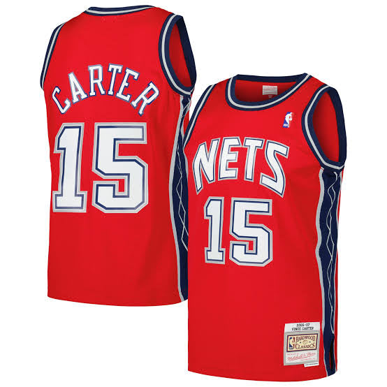 Vince Carter 2006 - New Jersey Nets Official NBA Mitchell & product image 1