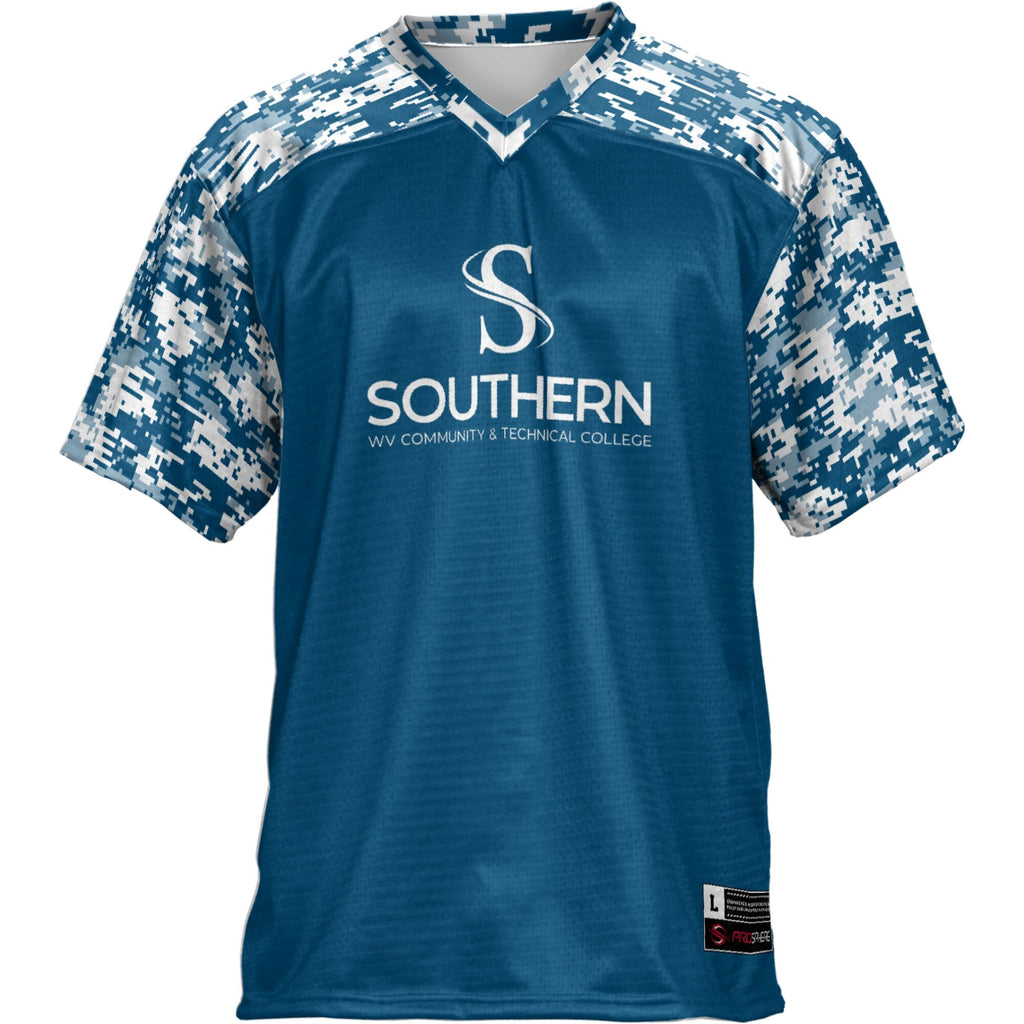 Southern West Virginia Community and Technical College Football Jersey - Blue product image 3, provided for visual reference