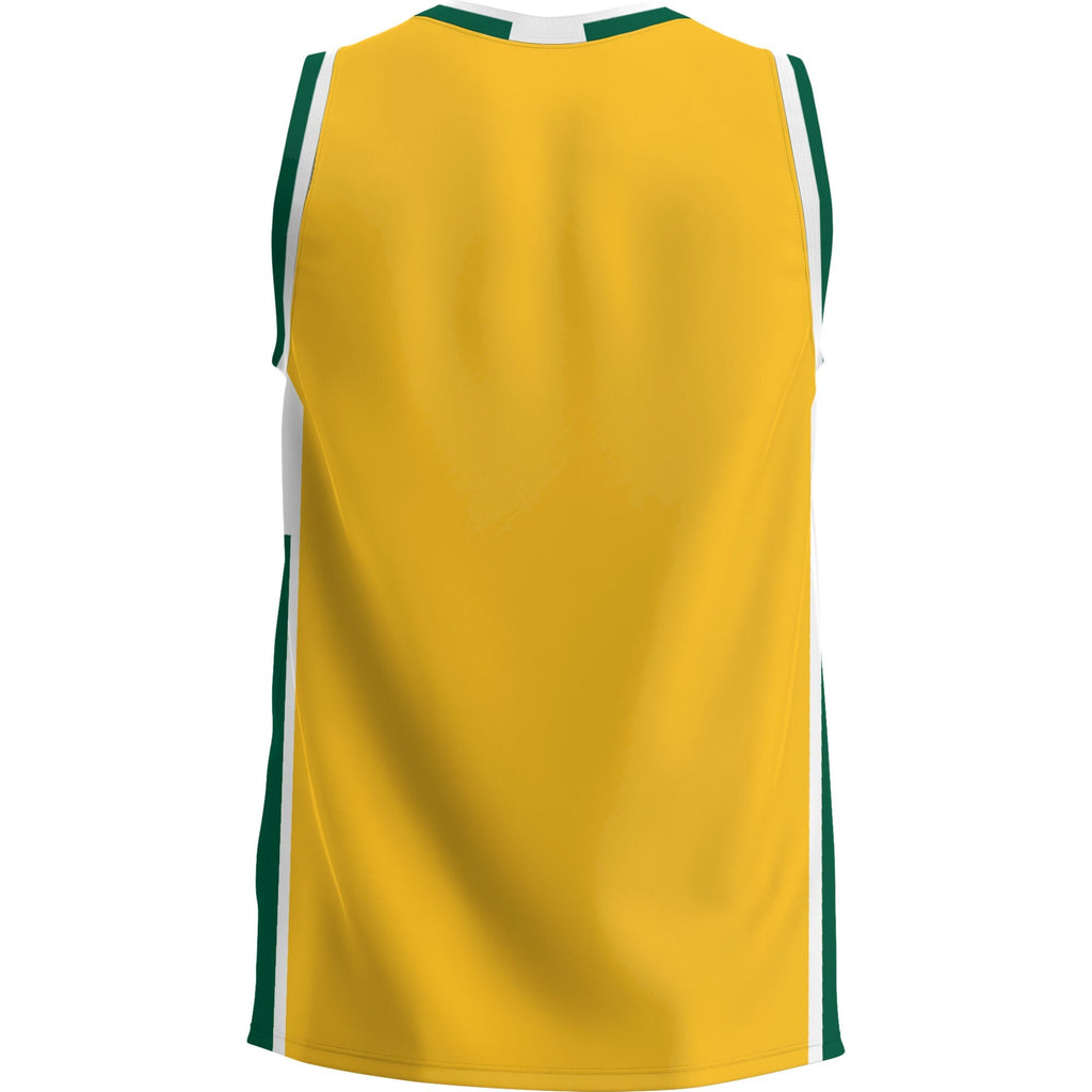 NDSU Bison Lightweight Basketball Jersey - Green product image 4, provided for visual reference and product detail review