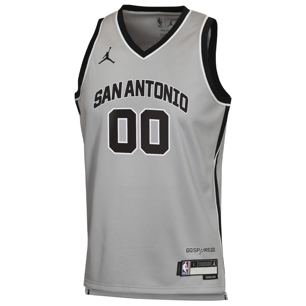 San Antonio Spurs Statement Jersey - Custom product image 3, provided for visual reference and product detail review