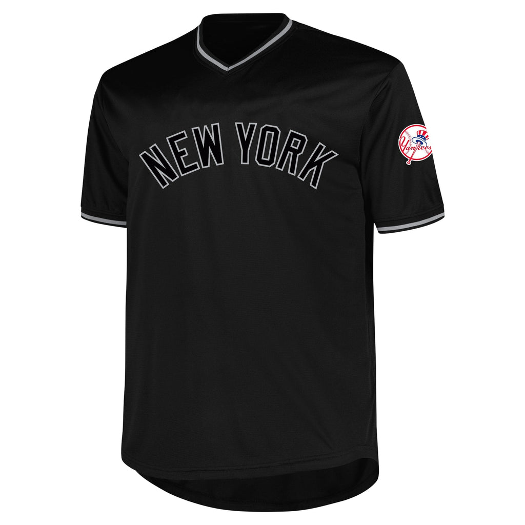 New York Yankees Black Big & Tall Pop Fashion Jersey product image 3, provided for visual reference and product detail review