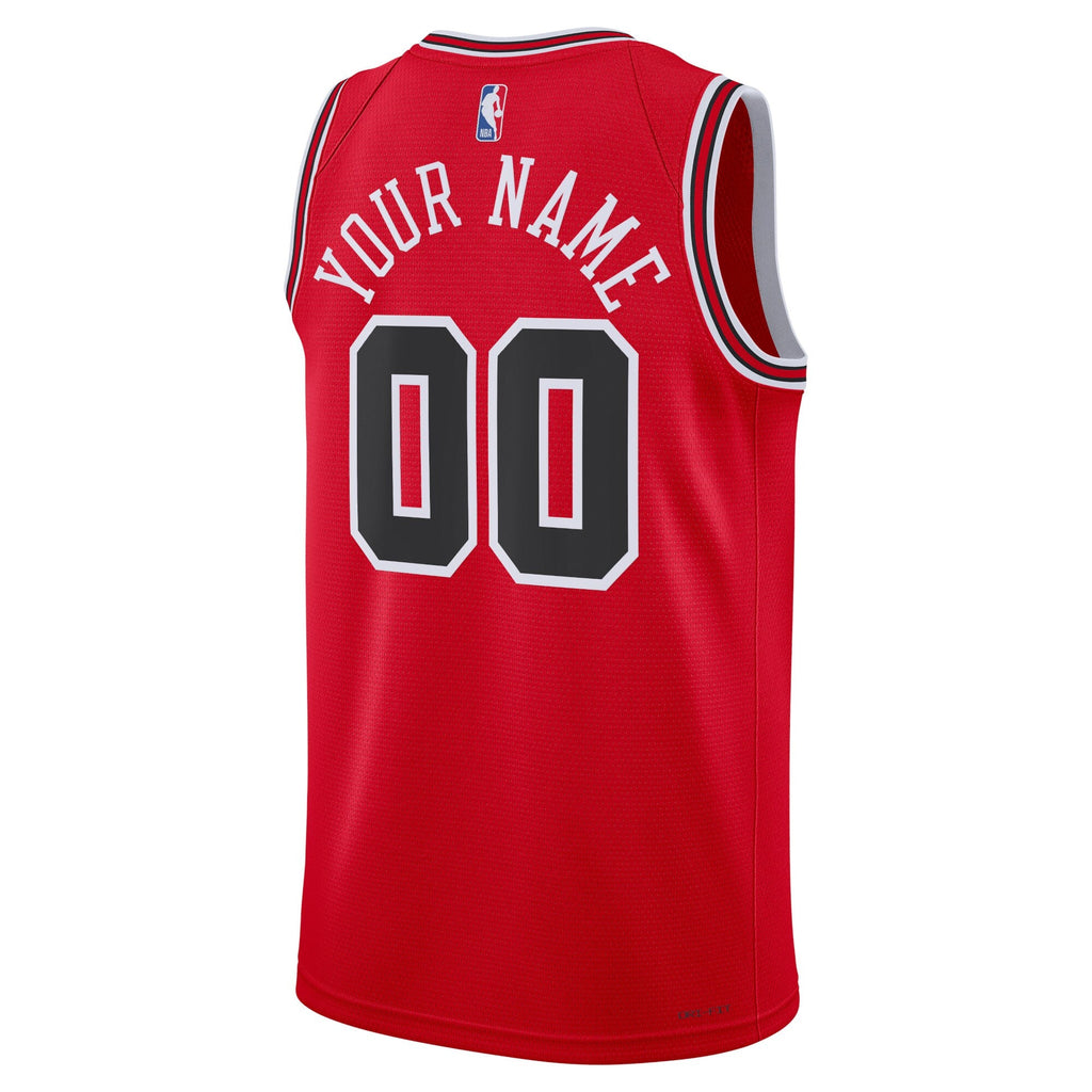 Chicago Bulls Icon Swingman Jersey - Custom product image 3, provided for visual reference and product detail review
