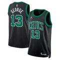 Boston Celtics Statement Edition Swingman Jersey - Black - Paul George product image 1, provided for visual reference and