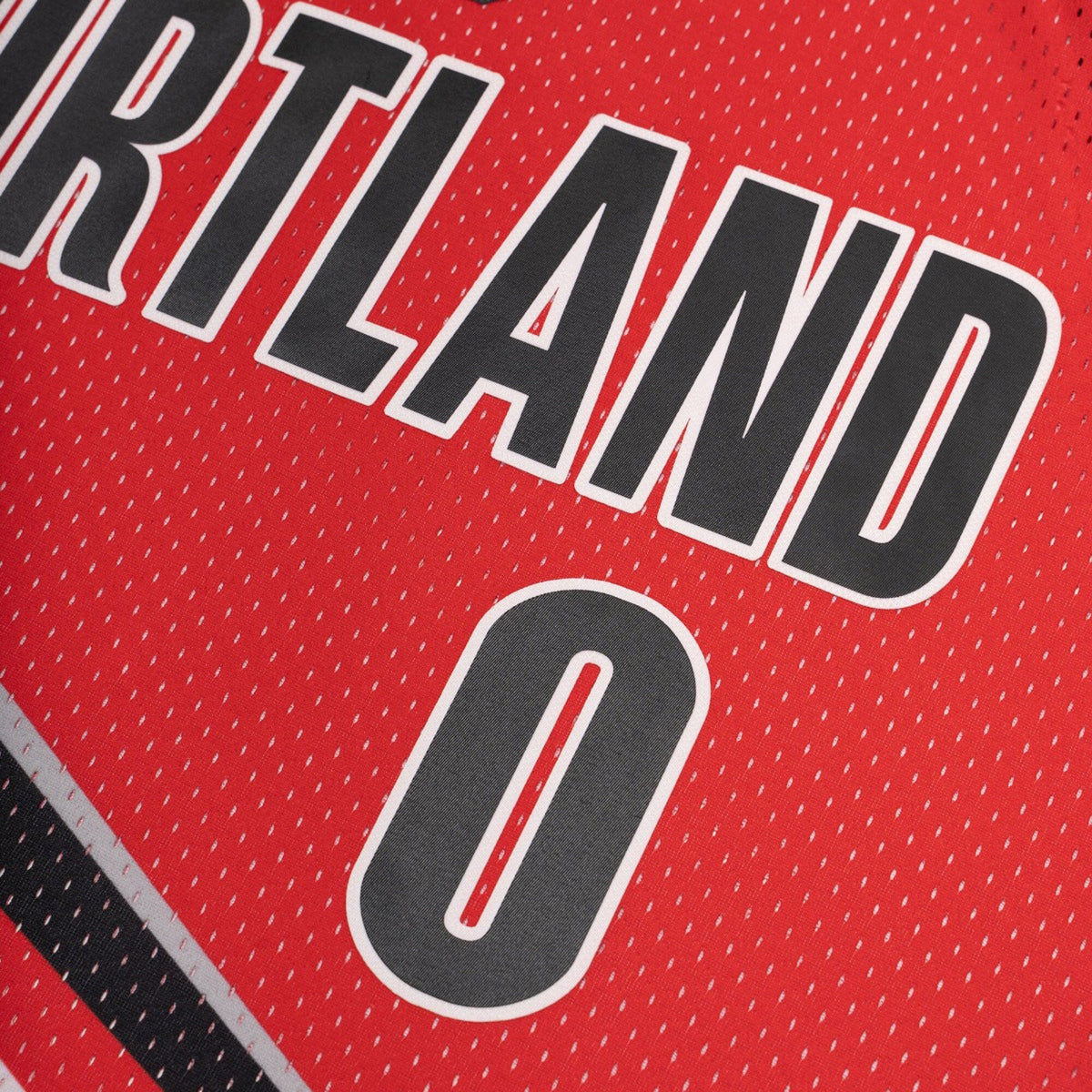 Portland Trail Blazers Damian Lillard 2012 Alternate Jersey - University Red product image 5, provided for visual reference