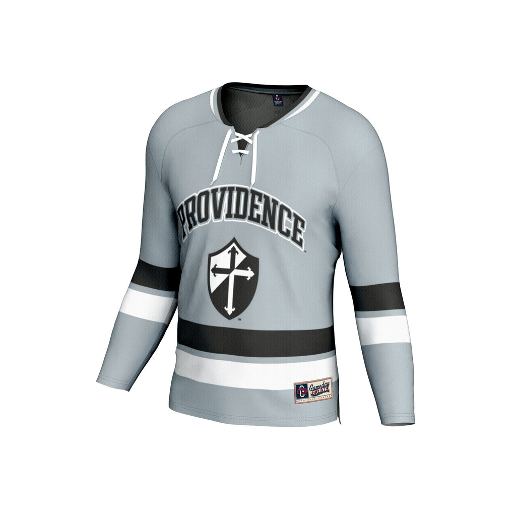 Providence Friars Spirit Hockey Jersey - Silver product image 3, provided for visual reference and product detail review