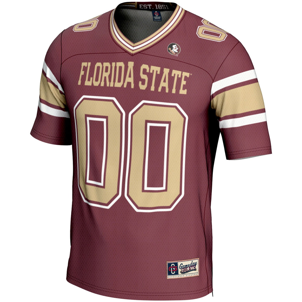 Florida State Seminoles NIL Pick-A-Player Football Jersey - Maroon product image 3, provided for visual reference and