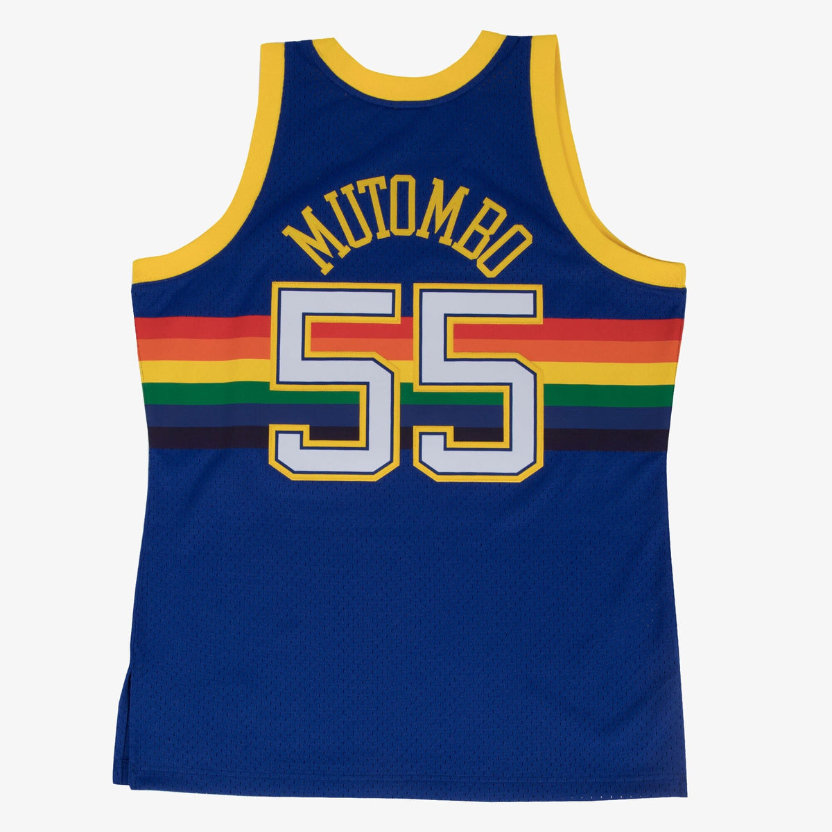Denver Nuggets Swingman Jersey Road Dikembe Mutombo 1991-92 product image 3, provided for visual reference and product