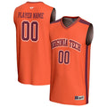 Virginia Tech Hokies NIL Pick-A-Player Lightweight Basketball Fashion Jersey - Orange product image 1, provided for visual