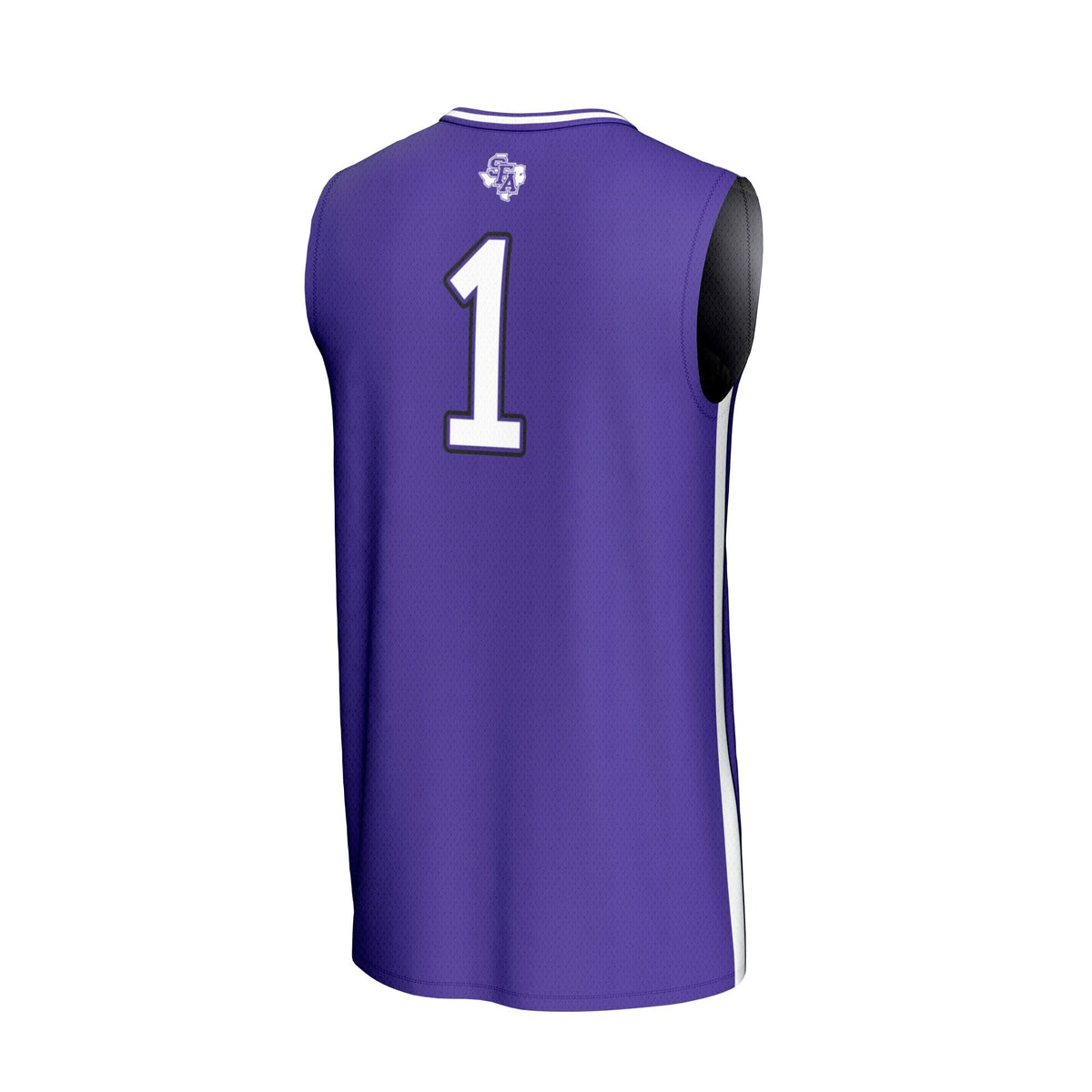 #1 Stephen F Austin Lumberjacks Lightweight Basketball Fashion Jersey - Purple product image 4, provided for visual