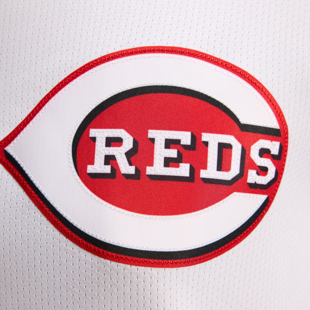 Cincinnati Reds White Home Limited Jersey product image 3, provided for visual reference and product detail review