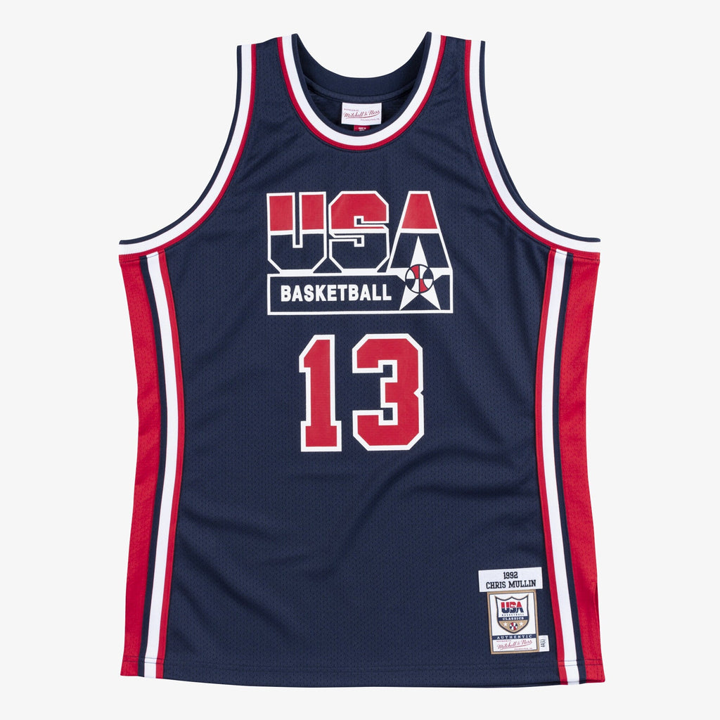 USA Basketball Authentic Jersey Chris Mullin 1992 product image 2, provided for visual reference and product detail review
