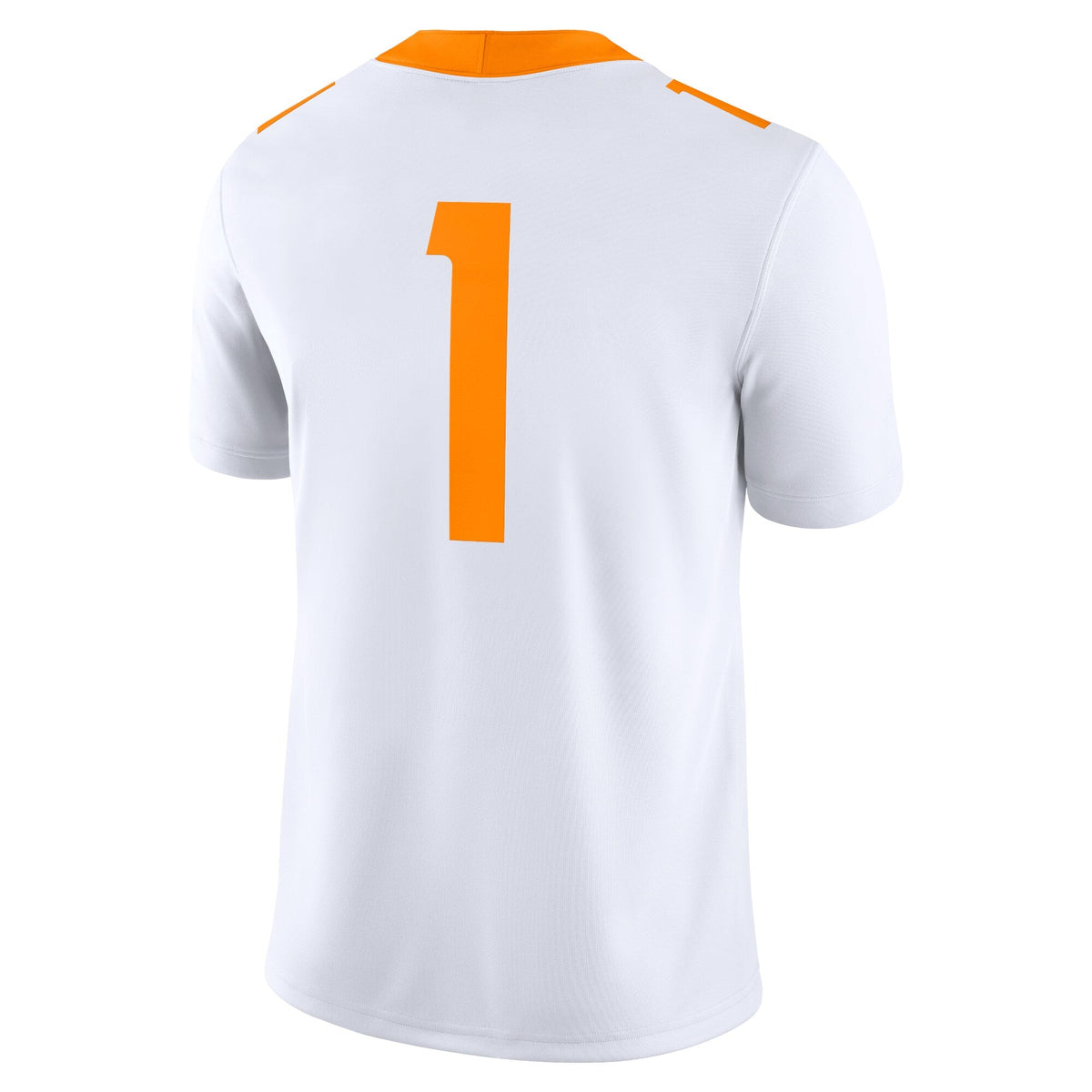 #1 White Tennessee Volunteers Game Jersey product image 4, provided for visual reference and product detail review