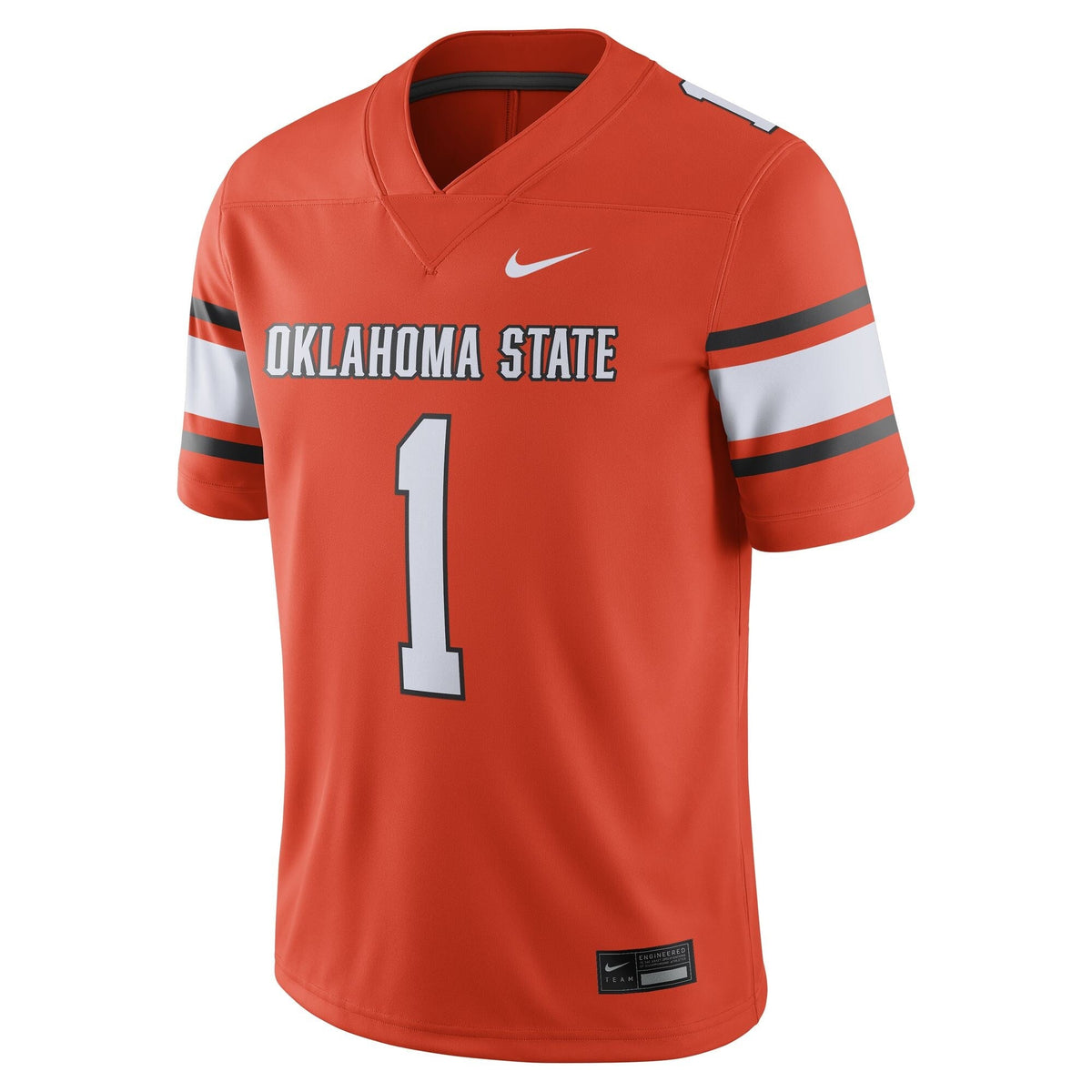 #1 Oklahoma State Cowboys Game Jersey - Orange product image 3, provided for visual reference and product detail review