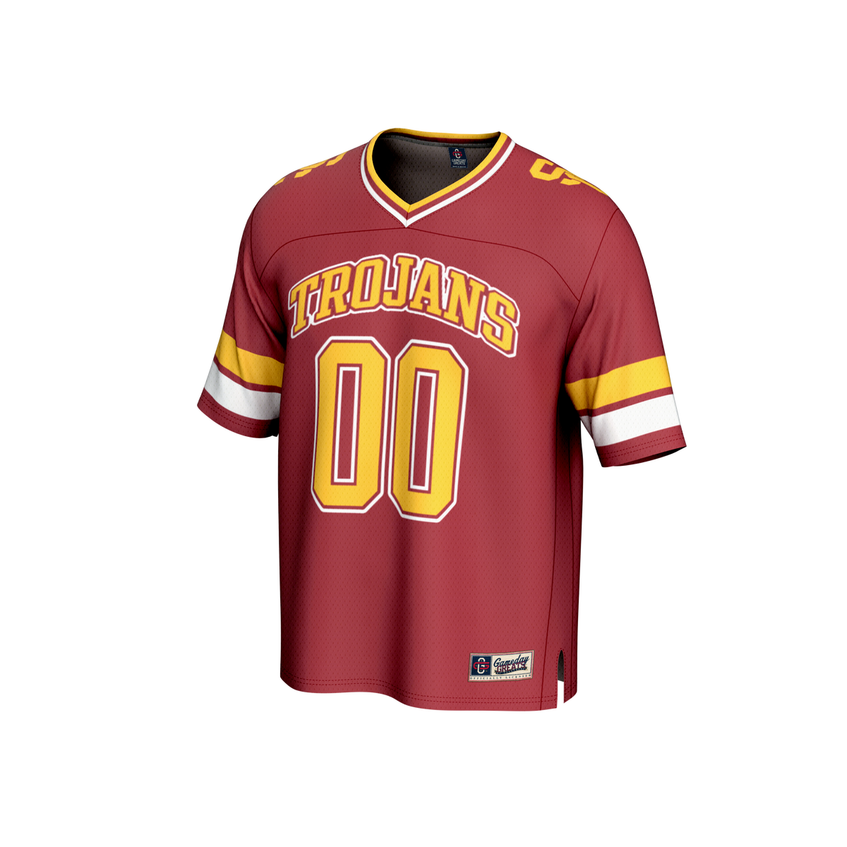 USC Trojans NIL Pick-A-Player Lightweight Football Fashion Jersey - Cardinal product image 3, provided for visual reference