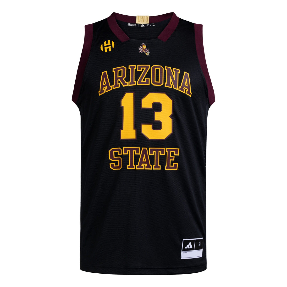 James Harden Black Arizona State Sun Devils Replica Swingman Jersey product image 3, provided for visual reference and