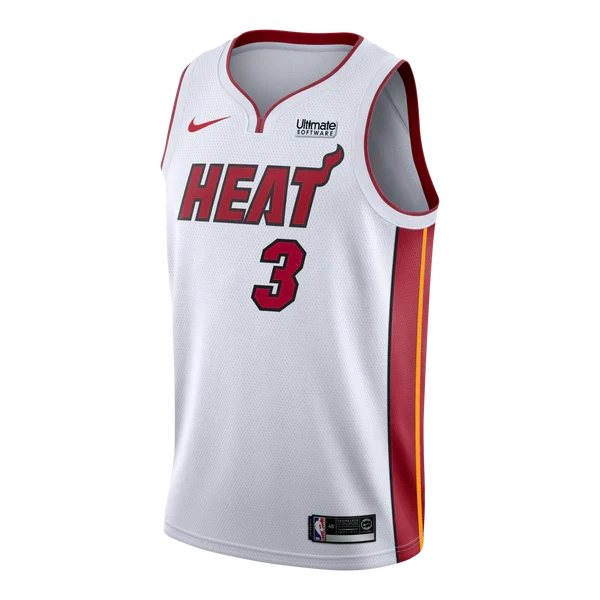 Dwyane Wade Miami Heat Official NBA Nike Jersey white product image 2