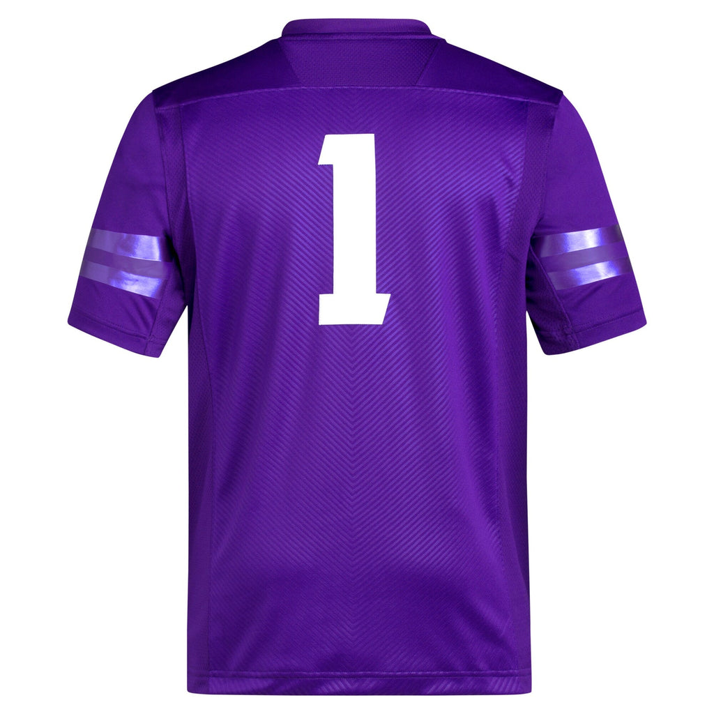 #1 Washington Huskies Premier Football Jersey - Purple product image 4, provided for visual reference and product detail