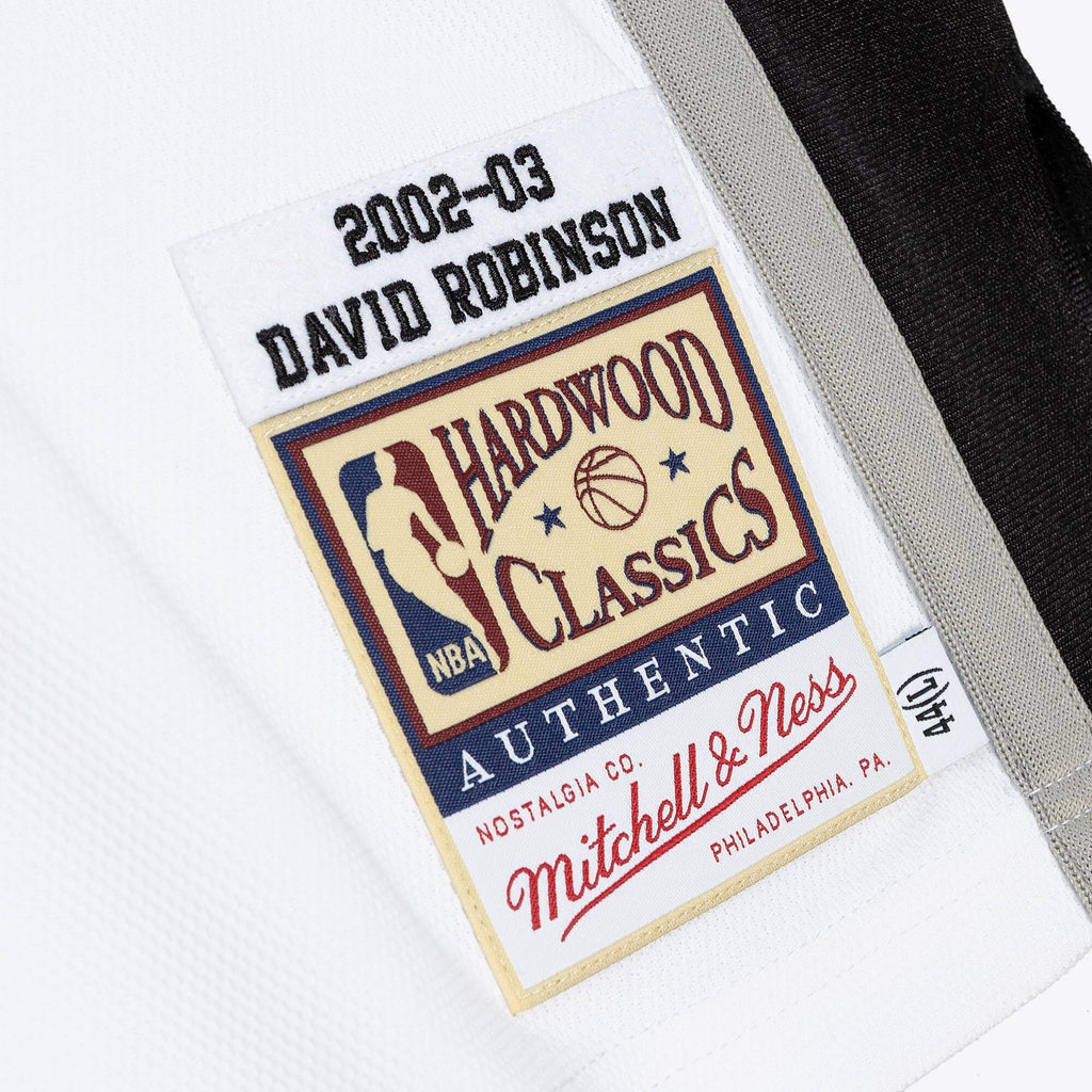 San Antonio Spurs David Robinson 2002 Home Finals Authentic Jersey - White product image 6, provided for visual reference