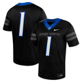 #1 Boise State Broncos Untouchable Football Jersey - Black product image 1, provided for visual reference and product detail