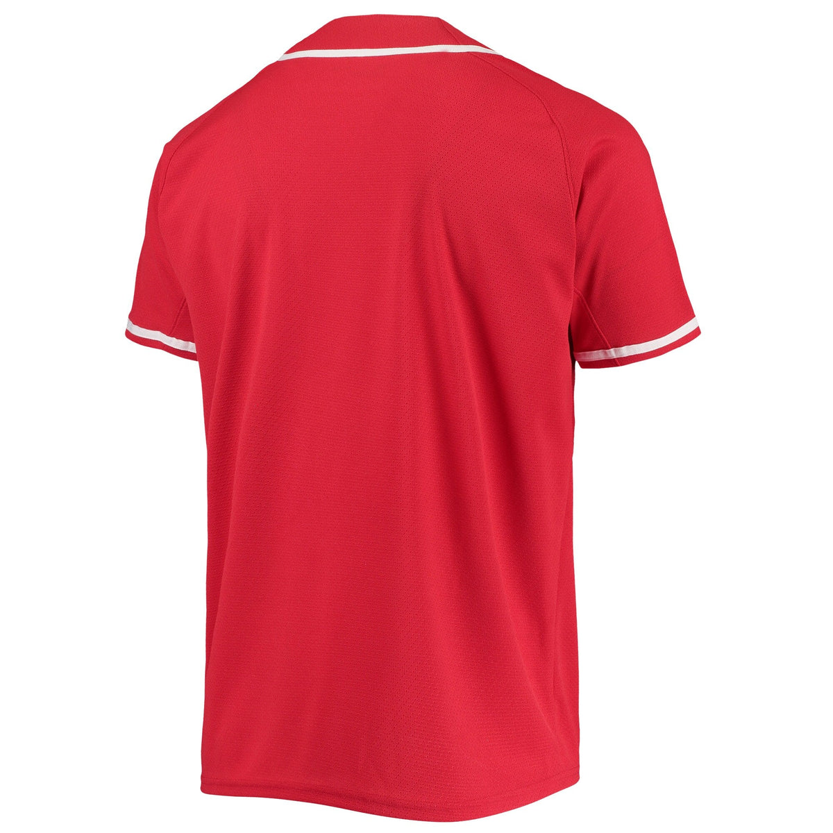 Maryland Terrapins Replica Baseball Jersey - Red product image 4, provided for visual reference and product detail review