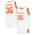 Kevin Durant Texas Longhorns 2006/07 Throwback Jersey - White product image 1, provided for visual reference and product