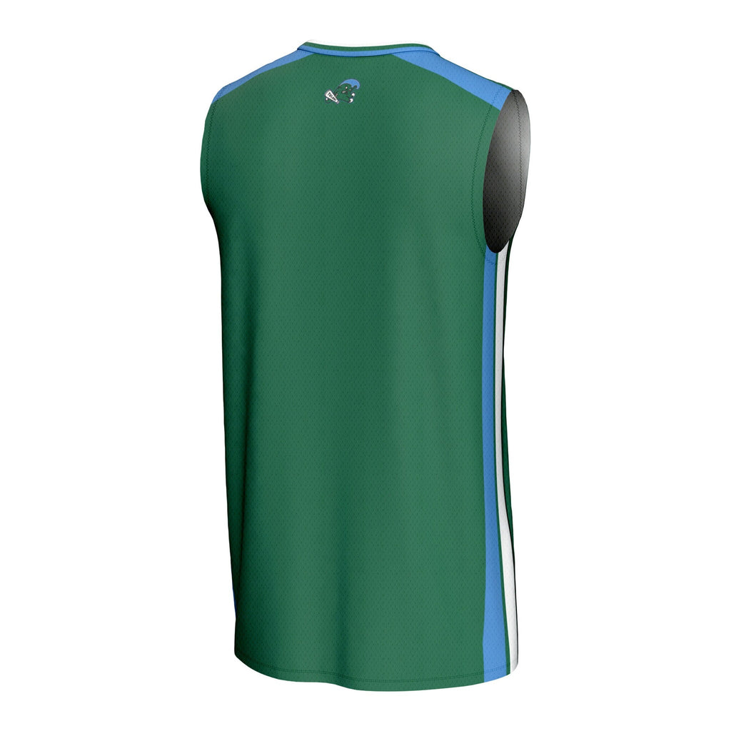 Tulane Green Wave Spirit Basketball Jersey - Green product image 4, provided for visual reference and product detail review