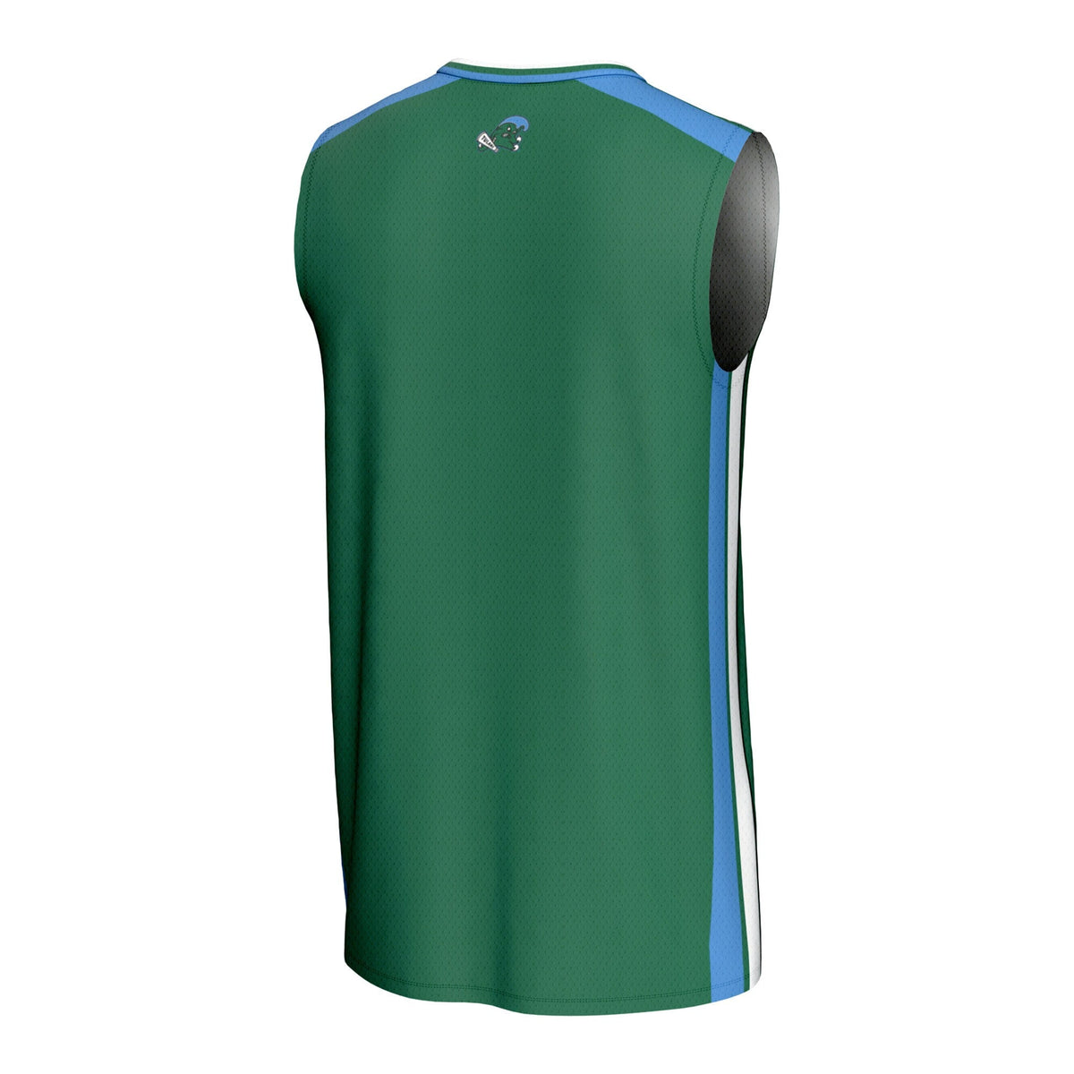 Tulane Green Wave Spirit Basketball Jersey - Green product image 4, provided for visual reference and product detail review