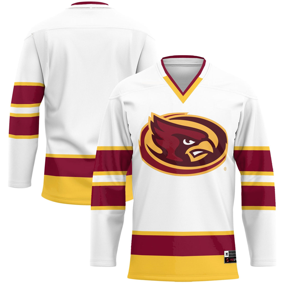 Iowa State Cyclones Hockey Jersey - Cardinal product image 2, provided for visual reference and product detail review