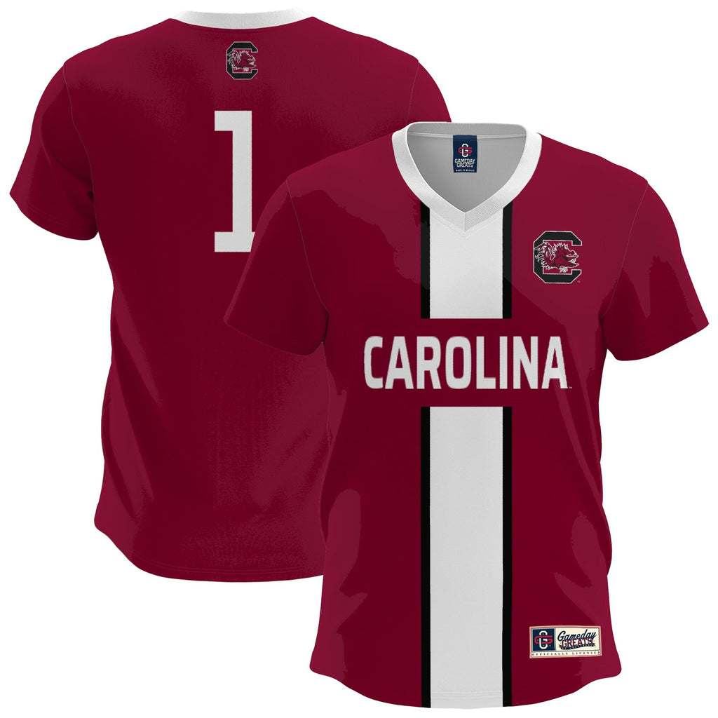 South Carolina Gamecocks Lightweight Soccer Fashion Jersey - Garnet product image 1, provided for visual reference and