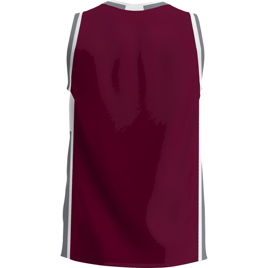 Maryland Eastern Shore Hawks Lightweight Basketball Jersey - Maroon product image 4, provided for visual reference and