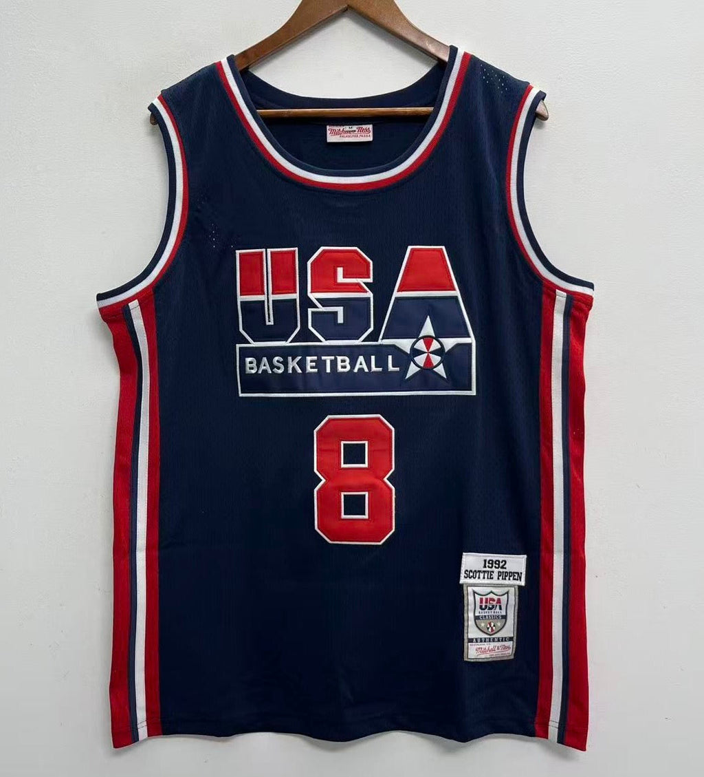 Scottie Pippen YOUTH KIDS USA Basketball Olympic Mitchell & product image 2