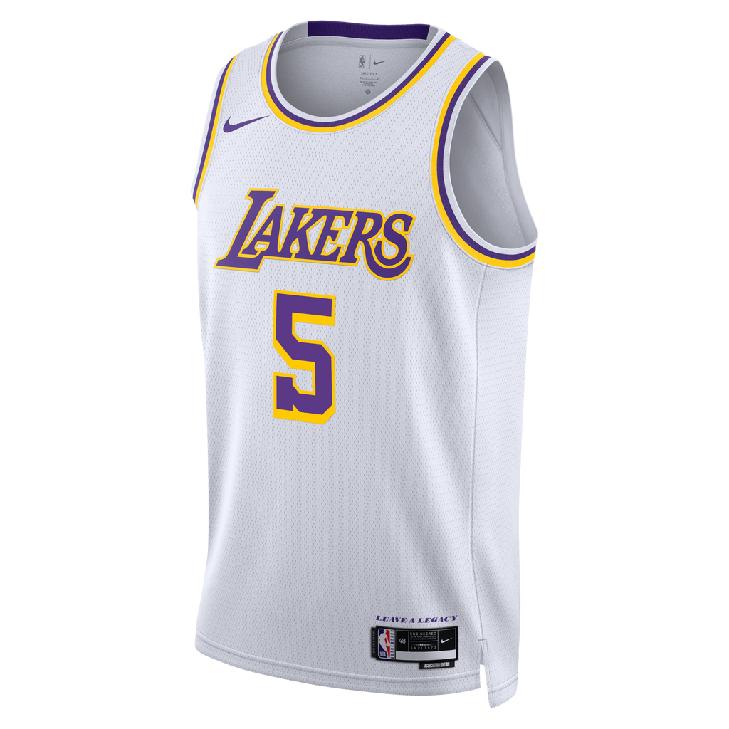 Los Angeles Lakers Association Edition Edition Swingman Jersey - White - Quentin Grimes product image 3, provided for visual