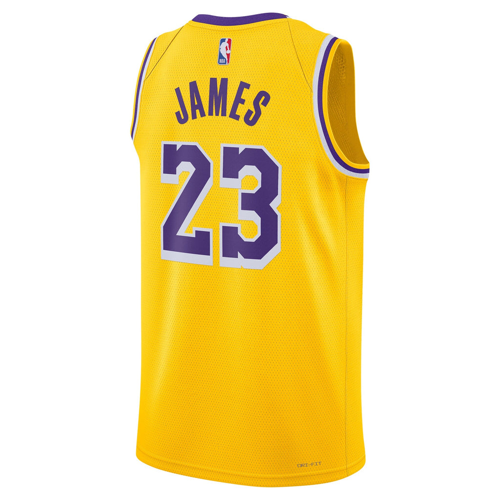 Los Angeles Lakers Icon Swingman Jersey - Lebron James product image 4, provided for visual reference and product detail