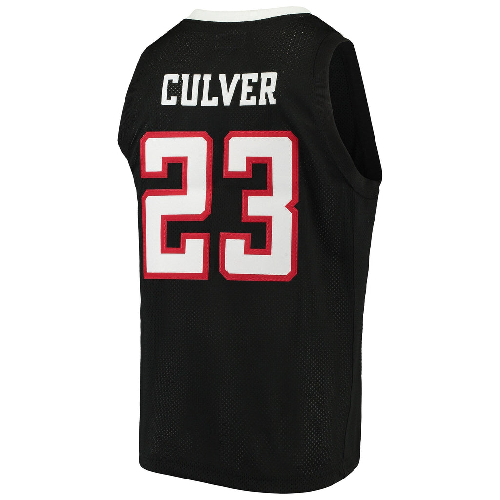 Jarrett Culver Texas Tech Red Raiders Original Retro Brand Alumni Basketball Jersey - Black product image 4, provided for