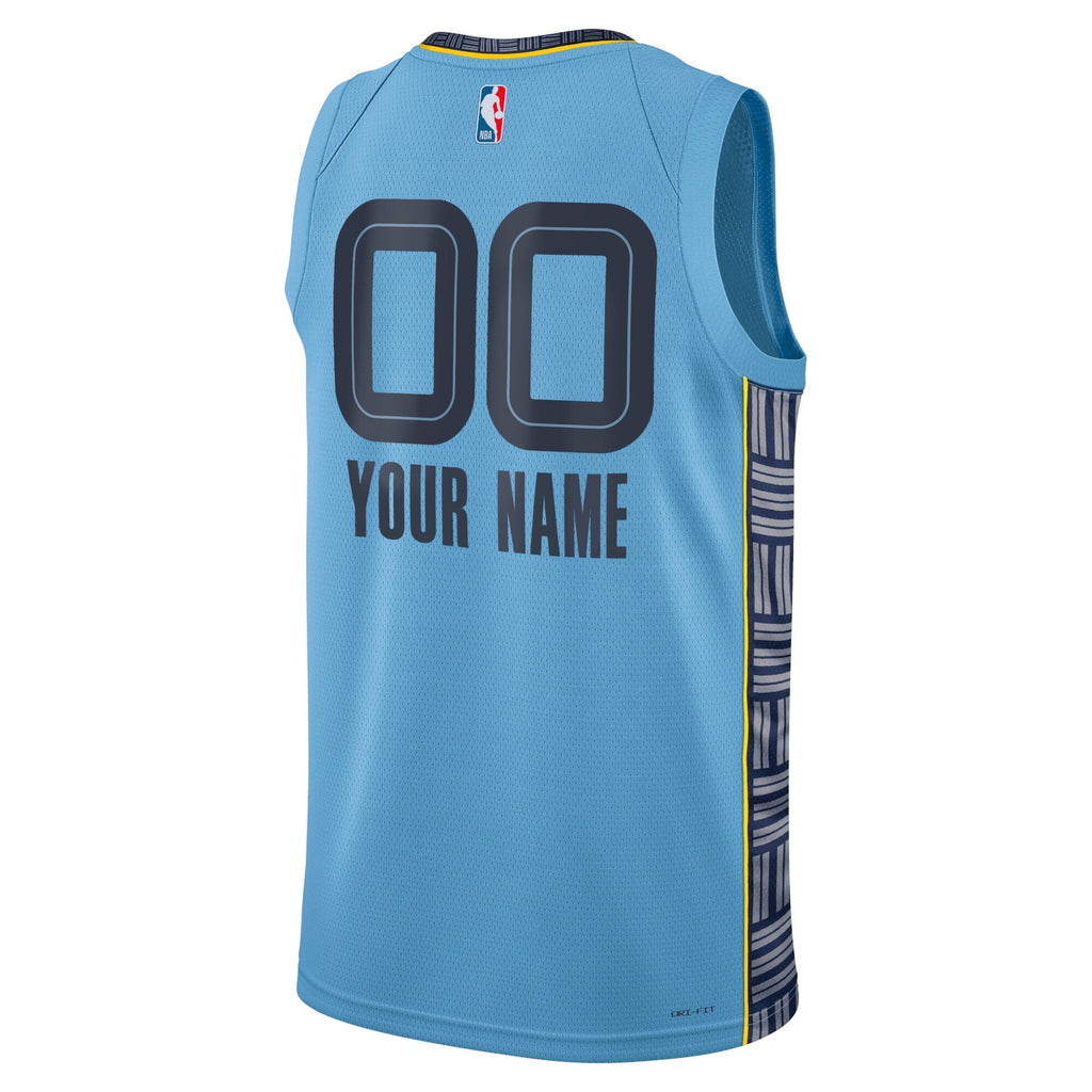 Memphis Grizzlies Statement Swingman Jersey - Custom product image 3, provided for visual reference and product detail review