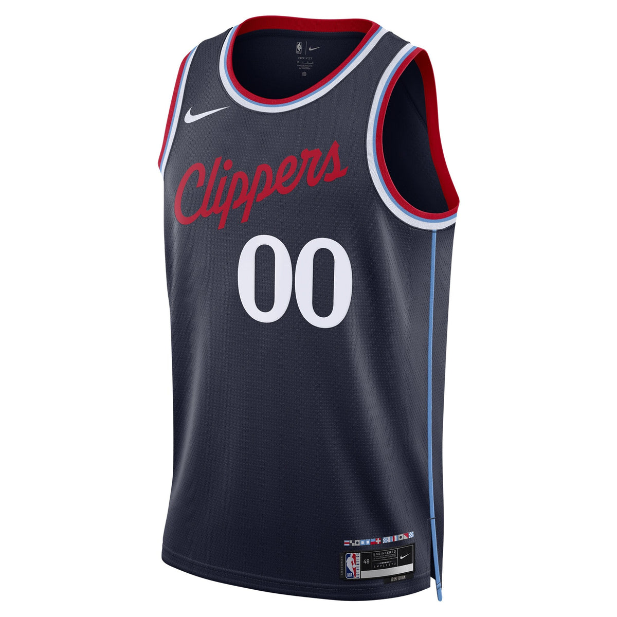 Los Angeles Clippers Replica Icon Swingman Jersey - Custom product image 3, provided for visual reference and product detail