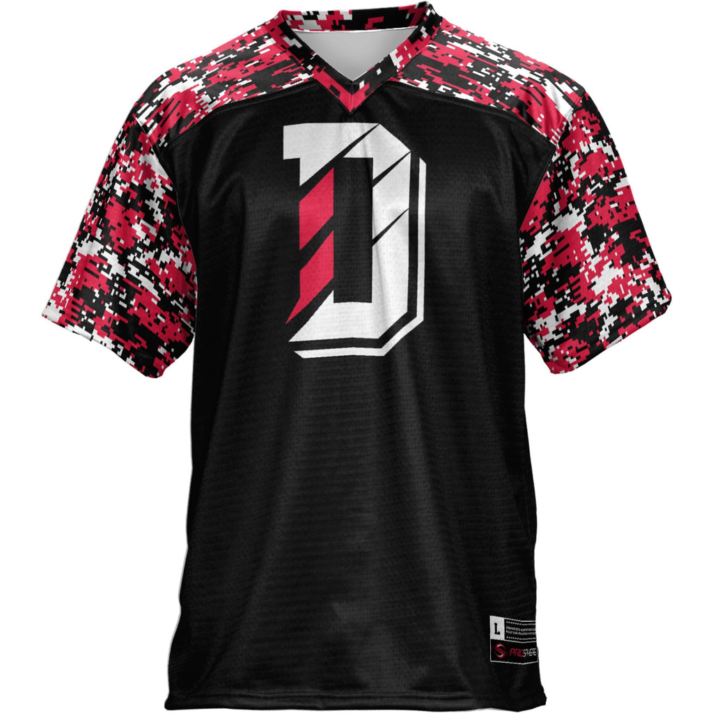 Davidson Wildcats Football Jersey - Black product image 3, provided for visual reference and product detail review