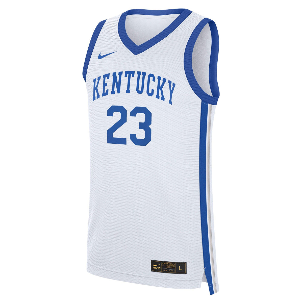 Anthony Davis Kentucky Wildcats Performance Replica Basketball Jersey - White product image 3, provided for visual reference
