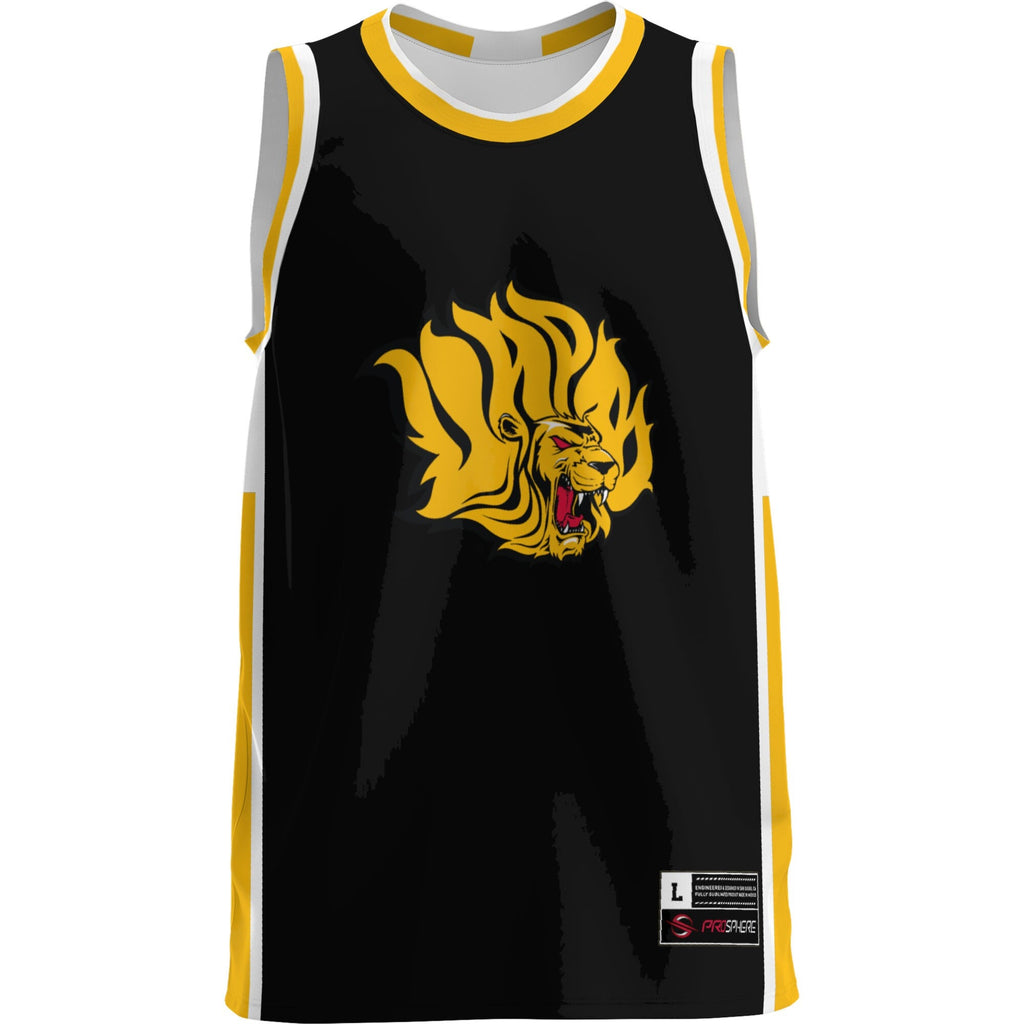 Arkansas Pine Bluff Golden Lions Lightweight Basketball Jersey - Gold product image 3, provided for visual reference and