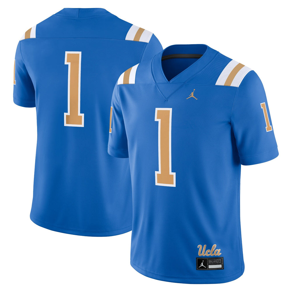 #1 UCLA Bruins Game Jersey - Blue product image 1, provided for visual reference and product detail review