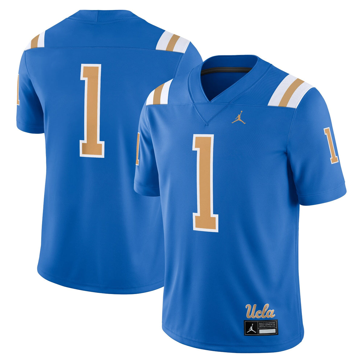 #1 UCLA Bruins Game Jersey - Blue product image 1, provided for visual reference and product detail review